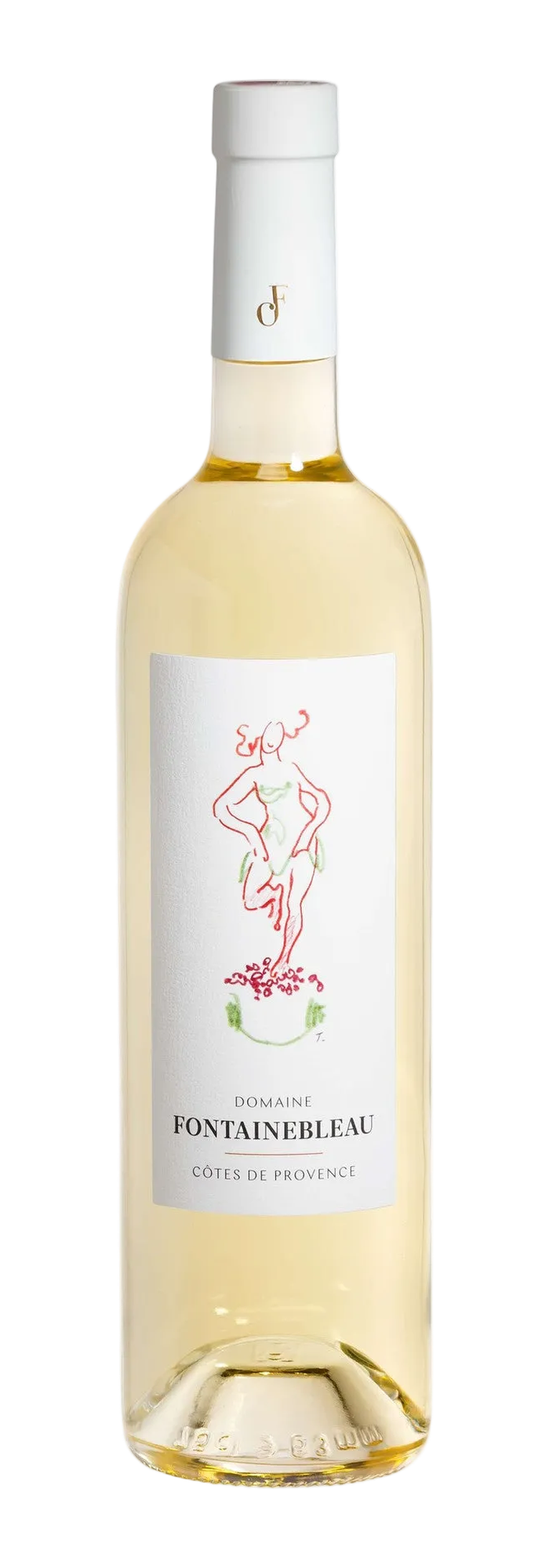 Bouteille de Côtes de Provence blanc 2025, Domaine Fontainebleau en Provence