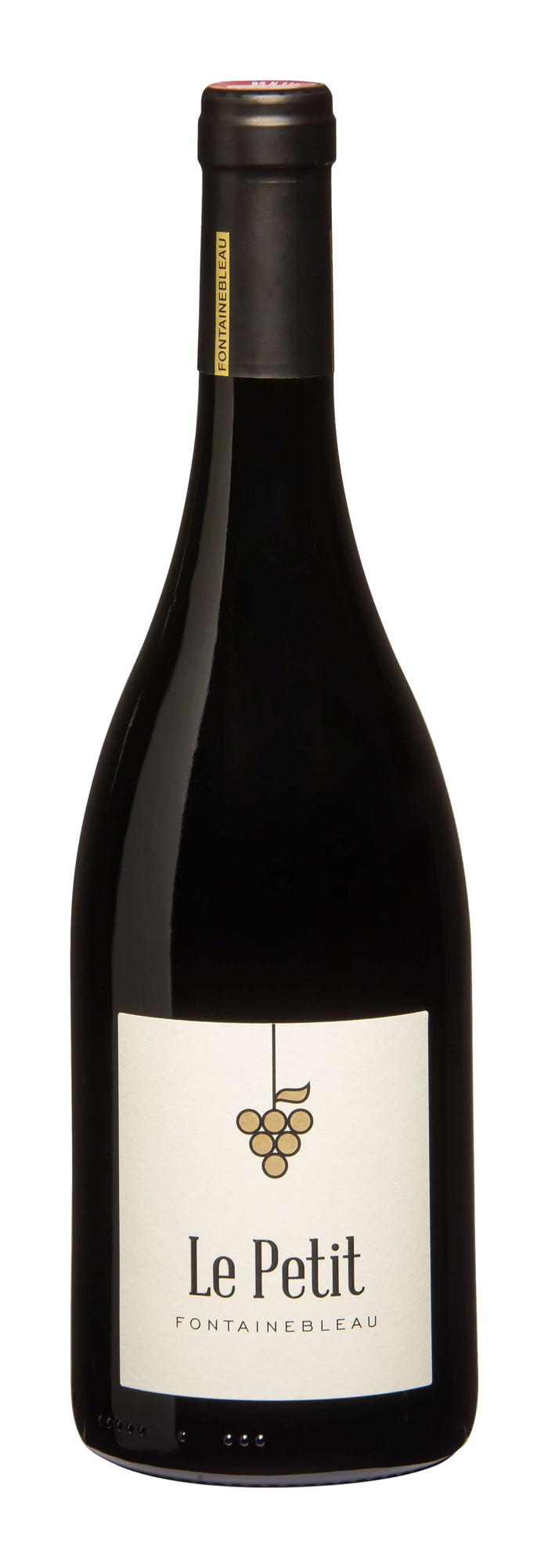 Bouteille du Petit Fontainebleau rouge, collection Cascade