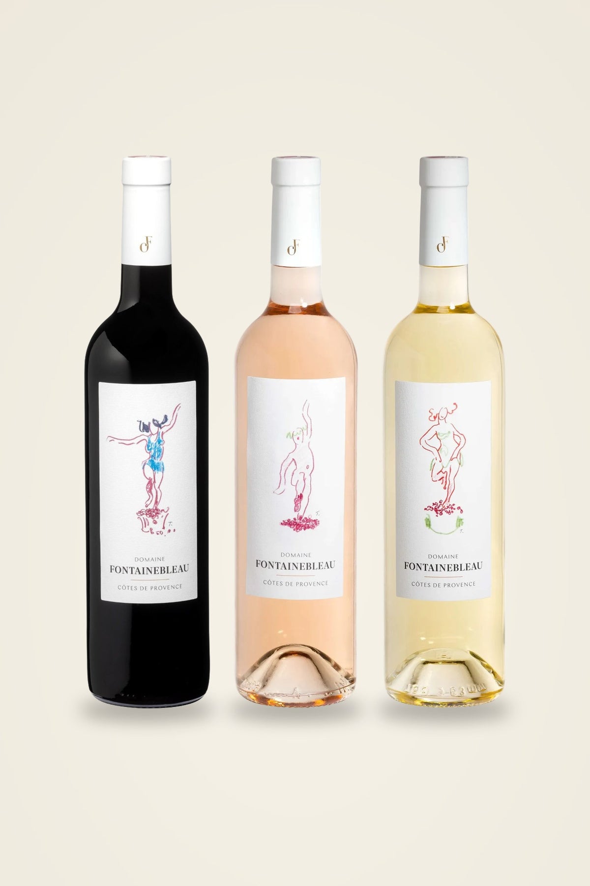 Pack découverte Côtes de Provence : rouge, rosé et blanc