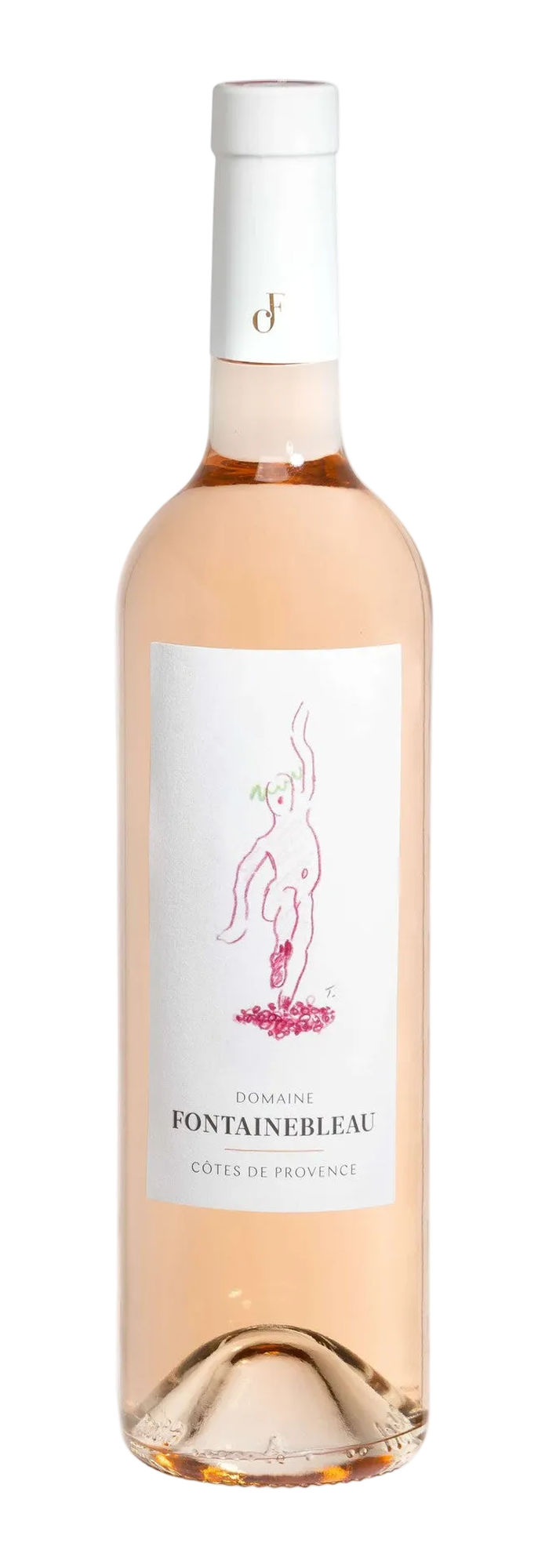Bouteille de Côtes de Provence rosé 2025, Domaine Fontainebleau en Provence