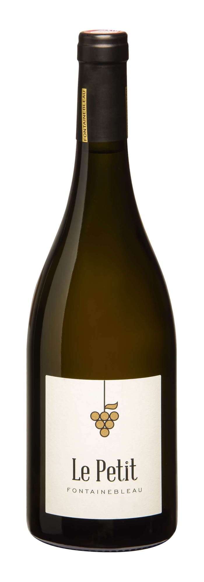 Bouteille du Petit Fontainebleau blanc, collection Cascade